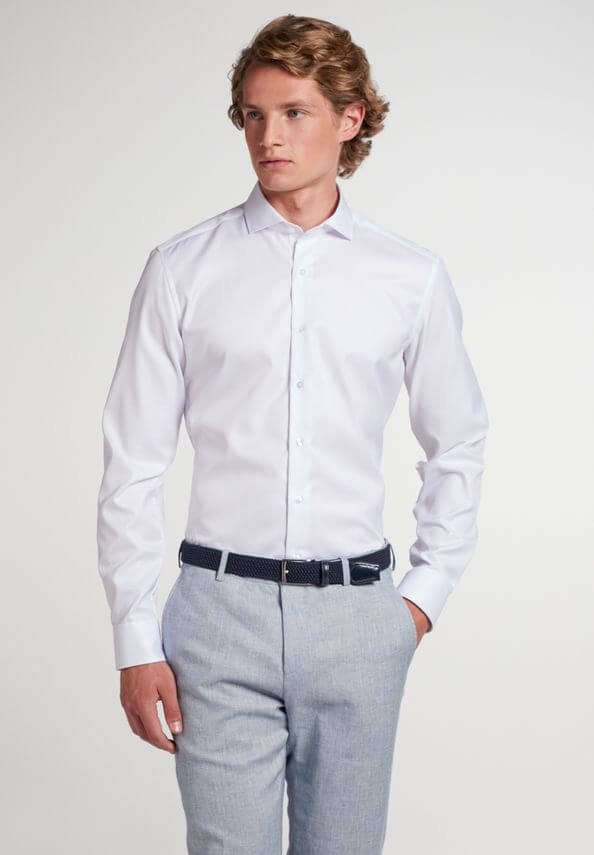 Eterna shirt 8817 F182 White