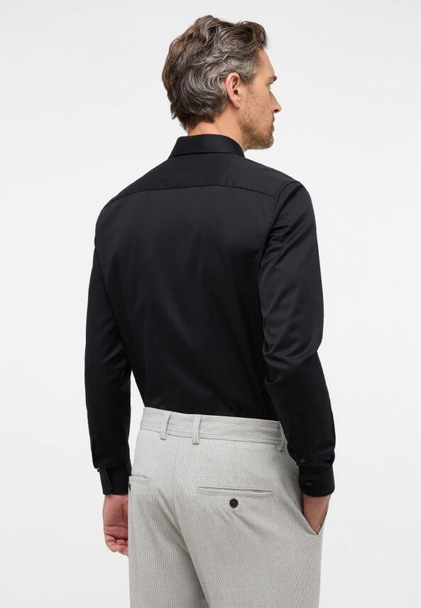 Eterna shirt 8817 F182 Black