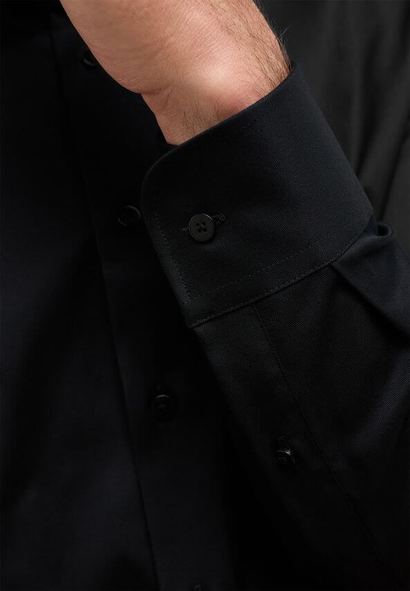 Eterna shirt 8817 F182 Black