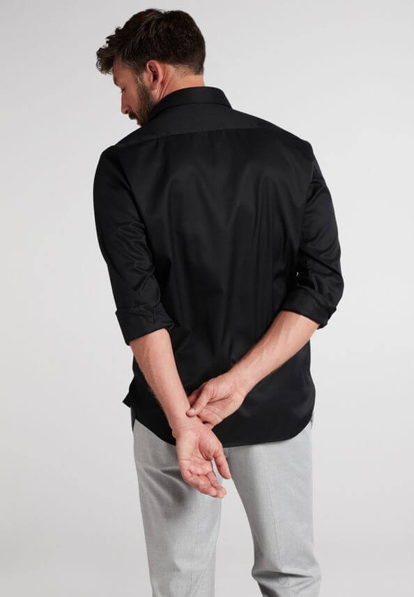 Eterna shirt 8817 X18K Black