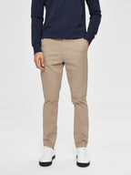 Slhslim-Miles Flex Chino Pants W No Greige