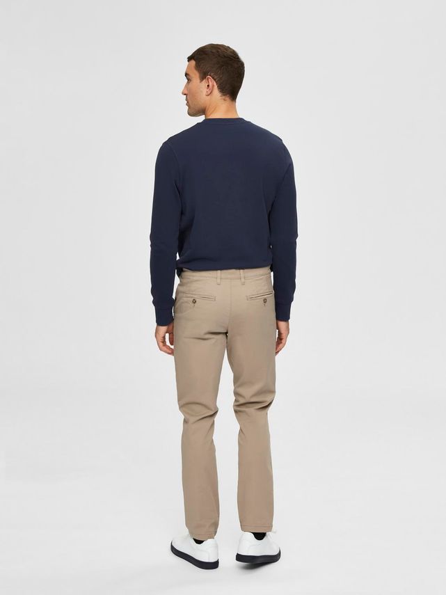 Slhslim-Miles Flex Chino Pants W No Greige