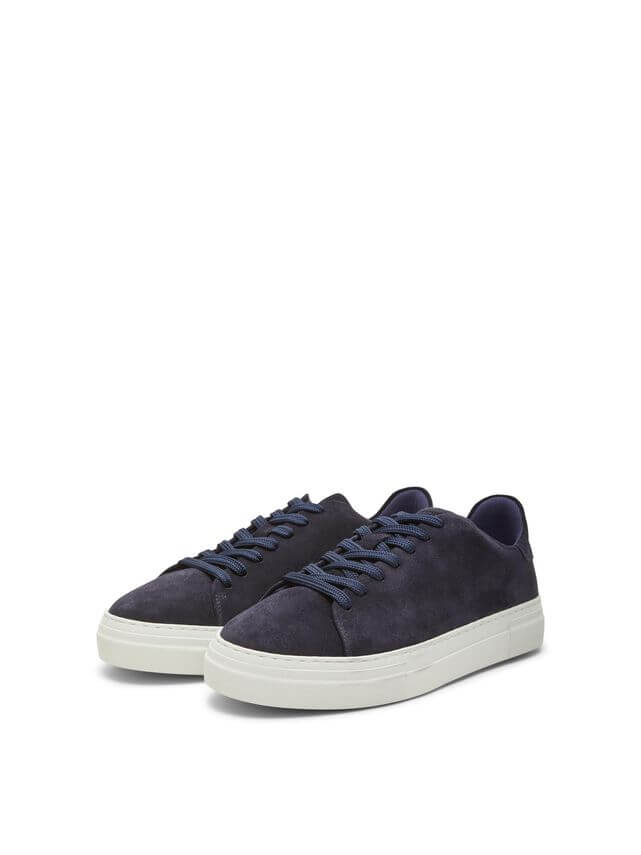 David Chunky Suede Sneaker Dark Navy