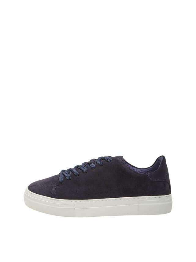 David Chunky Suede Sneaker Dark Navy