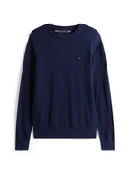 Tommy Hilfiger Pima Cashmere Crew Neck Desert Sky