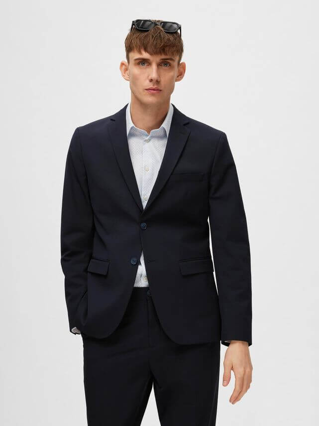 Slim-Liam Blazer Flex Navy