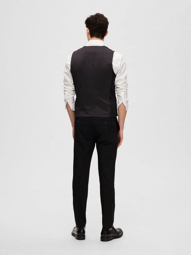Slim Liam Vest Flex Black