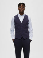 Slim Liam Vest Flex Navy Blazer