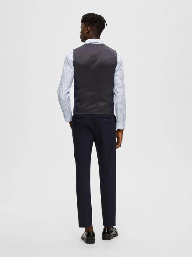 Slim Liam Vest Flex Navy Blazer
