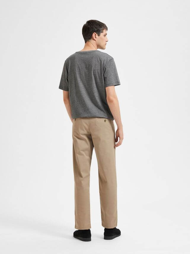 Slim New Miles Flex Pant Greige