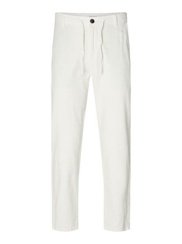 Slimtape Brody Linen Pant Cloud Dancer