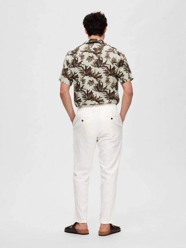 Slimtape Brody Linen Pant Cloud Dancer