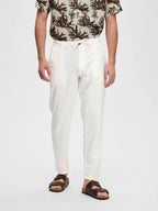 Slimtape Brody Linen Pant Cloud Dancer
