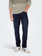 Weft Regular Jeans Blue Denim