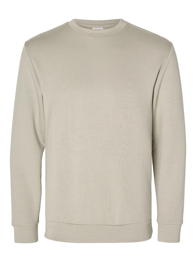 Slhmanuel Soft Crew Neck Sweat Noo Pure Cashmere