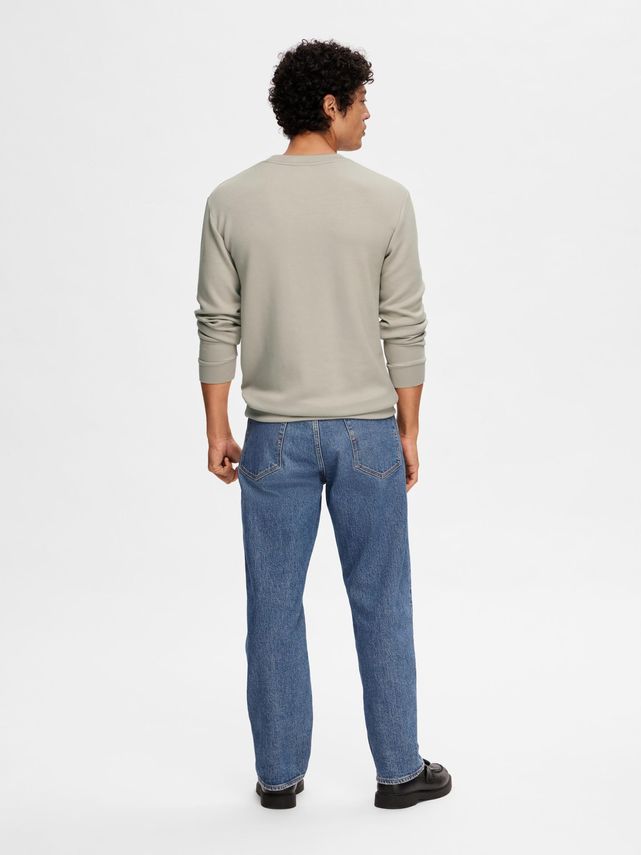 Slhmanuel Soft Crew Neck Sweat Noo Pure Cashmere