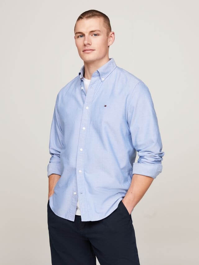 Solid Heritage Oxford Shirt Blue
