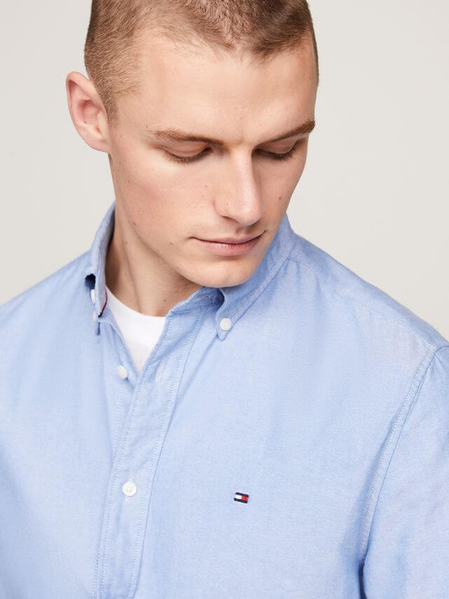 Solid Heritage Oxford Shirt Blue