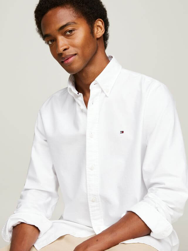 Solid Heritage Oxford Shirt Opthic White