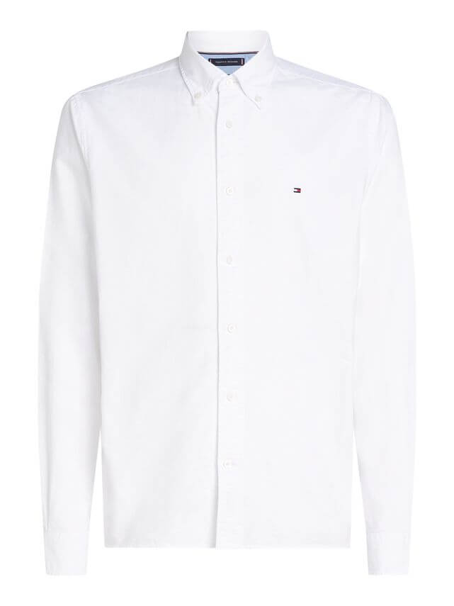 Solid Heritage Oxford Shirt Opthic White