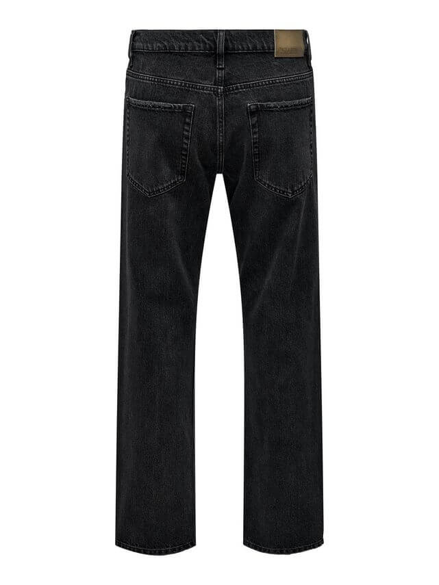 Edge Straight Black Jenas Black Denim