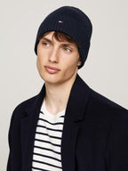 TH Flag Pima Cotton Beanie Space Blue