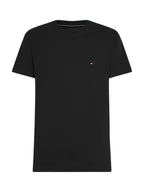 Essential Reg Fit Solid Tee Black