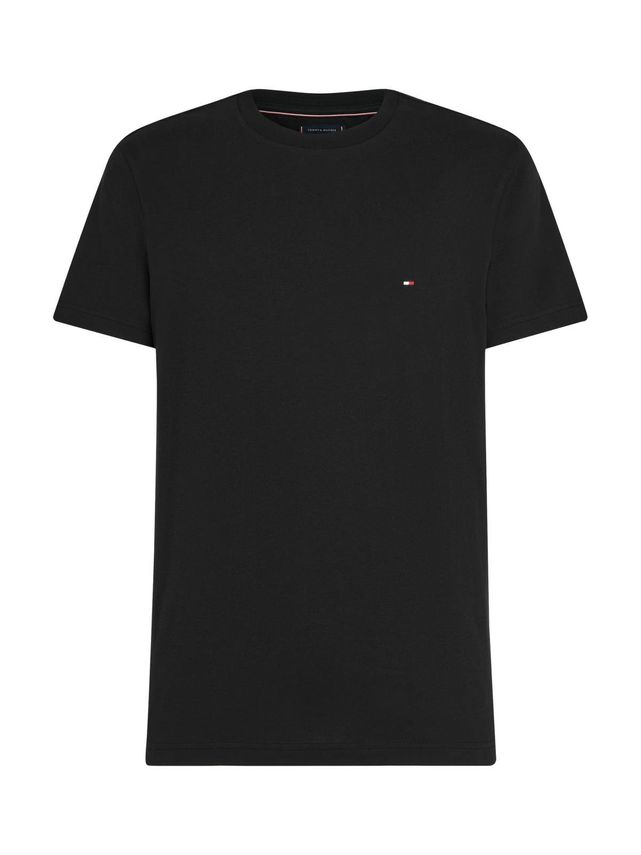 Essential Reg Fit Solid Tee Black