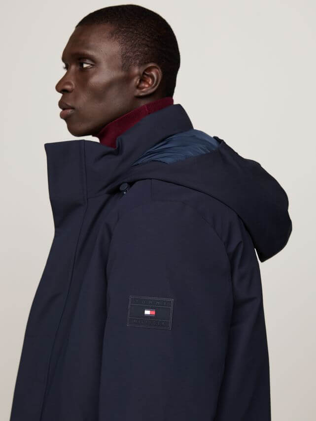 Tech Padded Parka Desert Sky