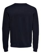 Only & Sons Wyler Reg 14 LS Crew Knit Noos Dark Navy