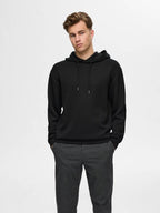 Emanuel Soft Hood Sweat Black