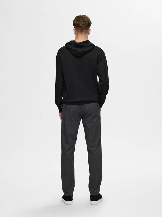 Emanuel Soft Hood Sweat Black