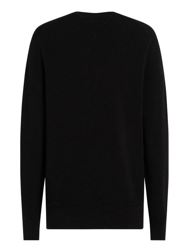 Tommy Hilfiger Essential Structure Crew Neck Black