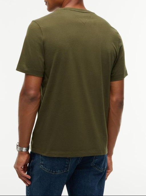 Tommy Hilfiger ESS Seasonal Regular Fit Solid T-shirt Green