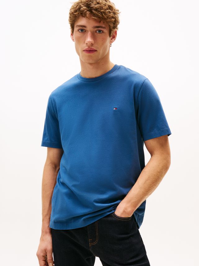 Ess Seasonal Reg Fit Solid tee Aegean Sea