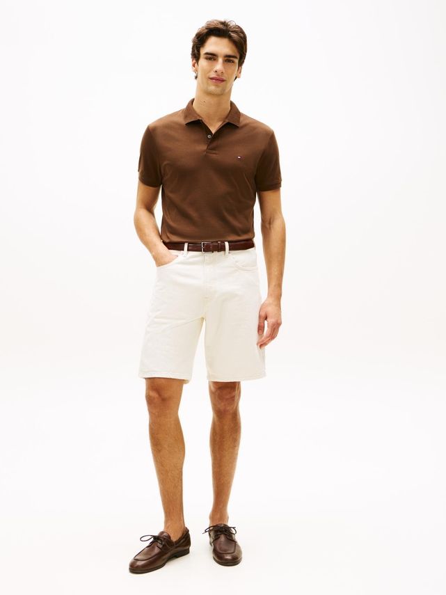 Liquid Cotton Reg Seasonal Polo Legacy Brown