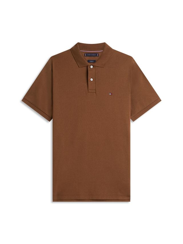 Liquid Cotton Reg Seasonal Polo Legacy Brown
