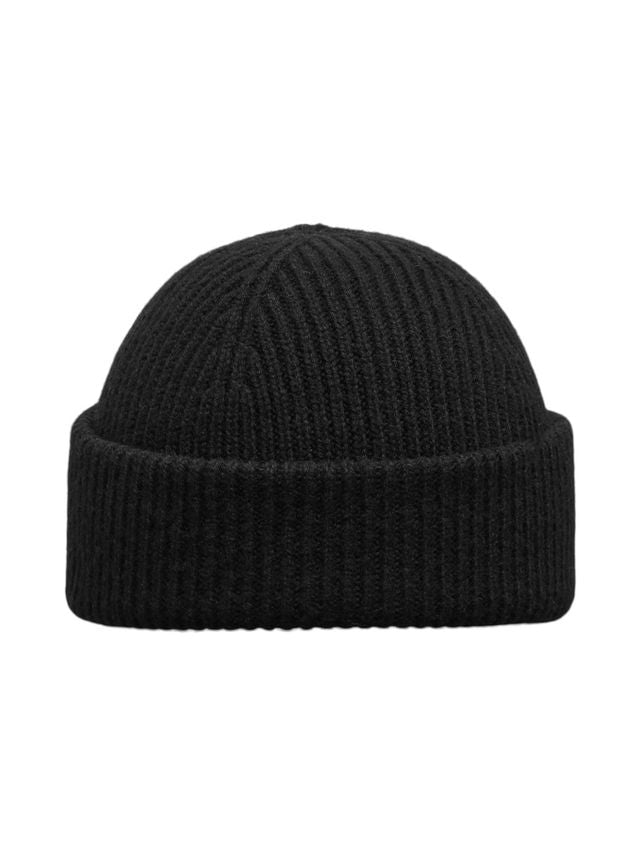 Slhmason Merino Sailor Wool Beanie Black
