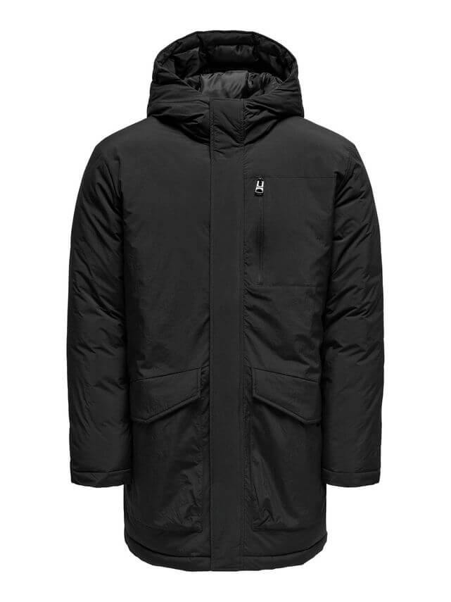 Global Parka Jacket Black