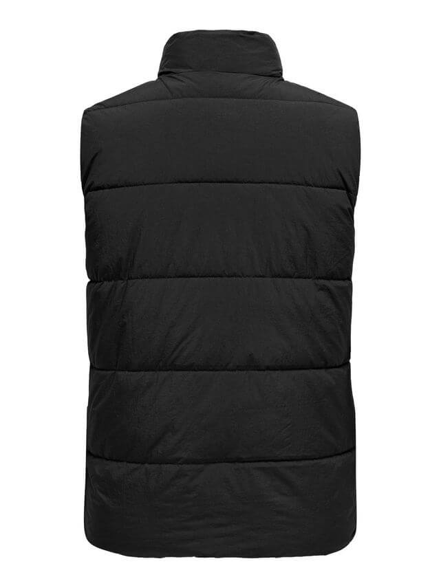 Global Puffer Vest Black