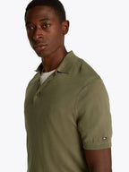 DC Cotton Luocell Polo Battle Green