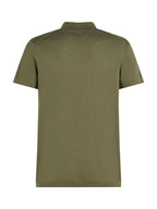 DC Cotton Luocell Polo Battle Green