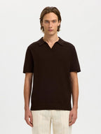 SLHTeller SS Knit Polo Noos Delicioso
