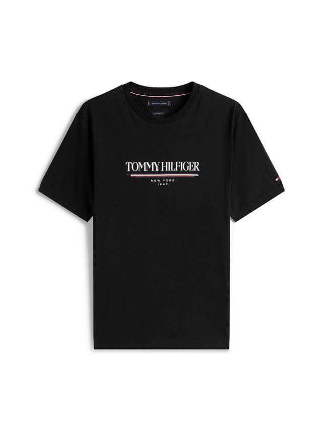Brand Love Hilfiger T-shirt Black