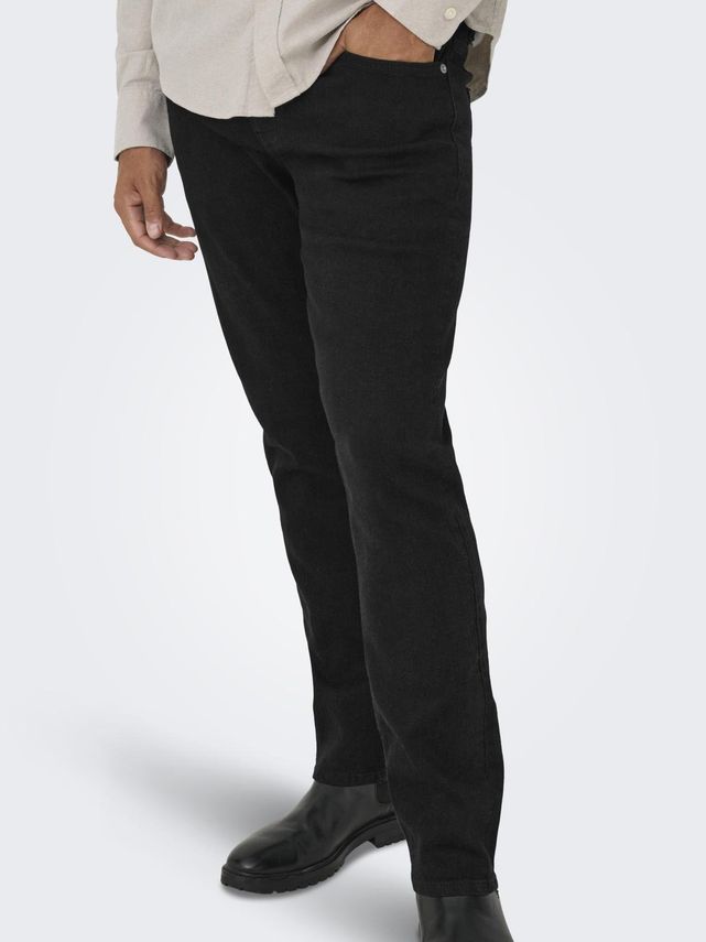 Onsweft Reg. Jax Pim Dnm Black Denim