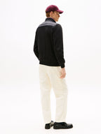 Mix Media Stand Collar BDS Black