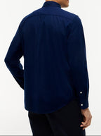 Tommy Hilfiger Flex Flannel Solf Rf Shirt Navy
