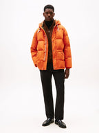 Square Baffled Down Parka Voyager Ora