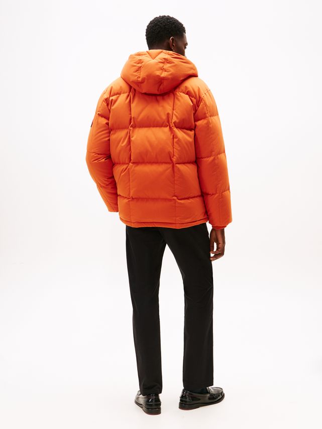 Square Baffled Down Parka Voyager Ora