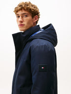 Tech Hooded Padded Parka Desert Sky